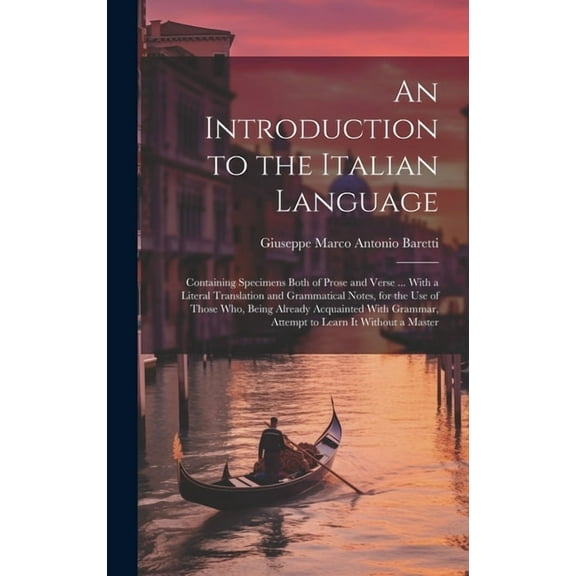 An Introduction to the Italian Language (Hardcover)