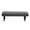 Medium Gray, variant on Medium Grey Stretch Thick Leaf Textured Bench Cover, Solid Washable Long Bench Slipcover for Bedroom Home Furniture