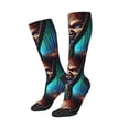 thumbnail image 2 of Saiise Chucky Ad Funny Socks Men Women Boys Kids Adults Novelty Graphic Crew Tube Socks Crazy Design Casual Dress Socks for Sports,Running,Travel, 2 of 7