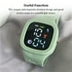 thumbnail image 3 of Sidaley Reloj de LED para niños, utilidades de tiempo de moda, correa ajustable multifuncional, relojes electrónicos cuadrados Electrónica Azul, 3 of 6