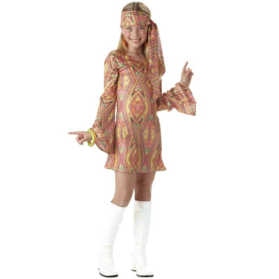California Costumes Disco Dolly Costume Child Medium 8-10 Female