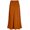 Caramel, variant on Women's Silky Stain Skirts High Waist Elasticized Waistband Flowy Casual A Line Maxi Skirt