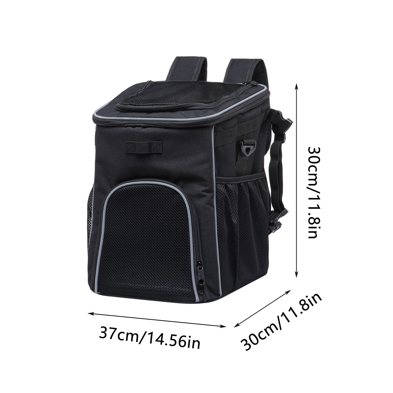 Pet Carrier Backpack for Cats and Dogs - Airline Approved, Breathable with 4 Mesh Windows, Portable & Ventilated for Travel, Hiking, and Camping, Comfortable Pet Backpack Carrier