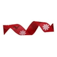 thumbnail image 3 of jifeng Christmas Ribbon 10 Meters Long Decorative Ribbon for Festival Wreath Crafts Red, 3 of 9