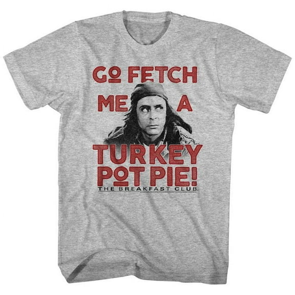 Breakfast Club Pot Pie Gray Heather Adult T-Shirt