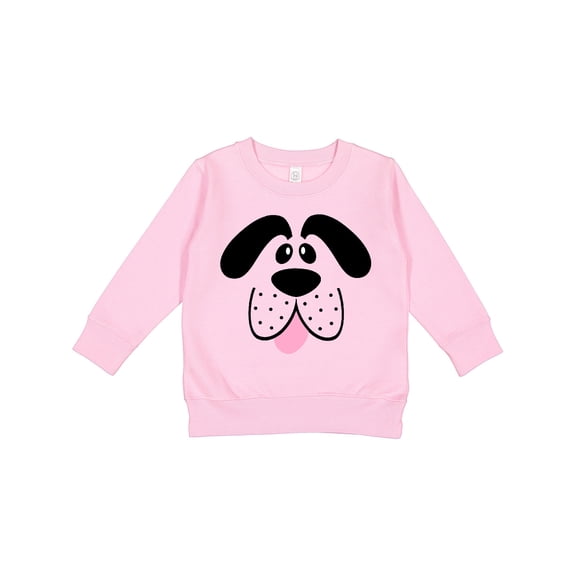 Inktastic Cute Dog Face Toddler Sweatshirt
