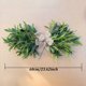 thumbnail image 4 of Guirnalda de flores de olivo artificiales,guirnalda floral artificial con hojas verdes,guirnalda de follaje artificial de olivo para arco de boda,fiesta,decoración del hogar., 4 of 7