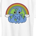 thumbnail image 3 of Instant Message - Earth Pride - Women's Short Sleeve Graphic T-Shirt, 3 of 6