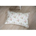 thumbnail image 5 of Lanpei Vintage 3-Pieces Pink Beige Floral Comforter Bedding Sets, King, 5 of 8
