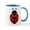 White/Blue Inside, variant on CafePress - Lady Bug - 11 oz Ceramic Mug - Novelty Coffee Tea Cup