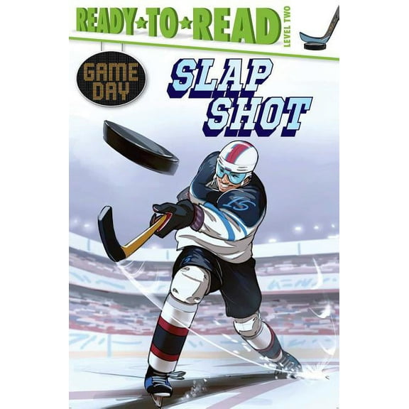 Game Day Slap Shot: Ready-To-Read Level 2, (Paperback)