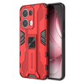 thumbnail image 1 of For Oppo Reno13 Pro 5G Case PC TPU Shockproof Phone Cover with Kickstand - Green, 1 of 5