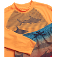 thumbnail image 4 of Big Chill Boys Swim Set - UPF 50+ Long Sleeve Rash Guard and Swim Trunks, 2 Piece Boys Swimsuit Set, 4 of 7