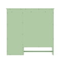 thumbnail image 5 of Bathroom Wall Cabinet, Over The Toilet Wall Mounted Storage Cabinet With Single Mirror Door And Adjustable Shelf, 3 Open Fixed Shelves, For Laundry Room, 5 of 8