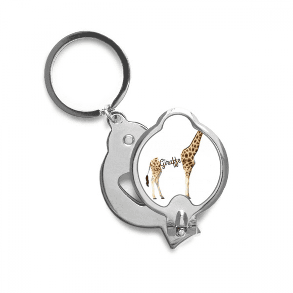 Giraffe's Coupe-Ongles de Ciseaux en Acier Inoxydable