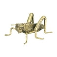 thumbnail image 2 of Grillo Figura Artesanal para Escritorio en Latón Estatua Animal Decorativa Adorno de Buena Suerte y Pieza Feng Shui Nostálgica Adecuada para Oficina Regalo Decoración Doméstica B, 2 of 7