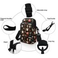thumbnail image 3 of HELLHERO Bookish Cats Shoulder Purse with Double-layer for Outdoor Travel Daily Use, 3 of 4