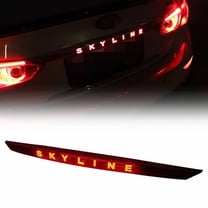 Woudy Skyline Rear LED Dynamic Signal Red Tail Light Fit for 2014-2017 Infiniti Q50 Q50S