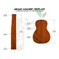 thumbnail image 2 of Honduran Rosewood Acoustic Guitar Back and Sides Grand Concert (OO) Set – HROO000445-1.5, 2 of 2