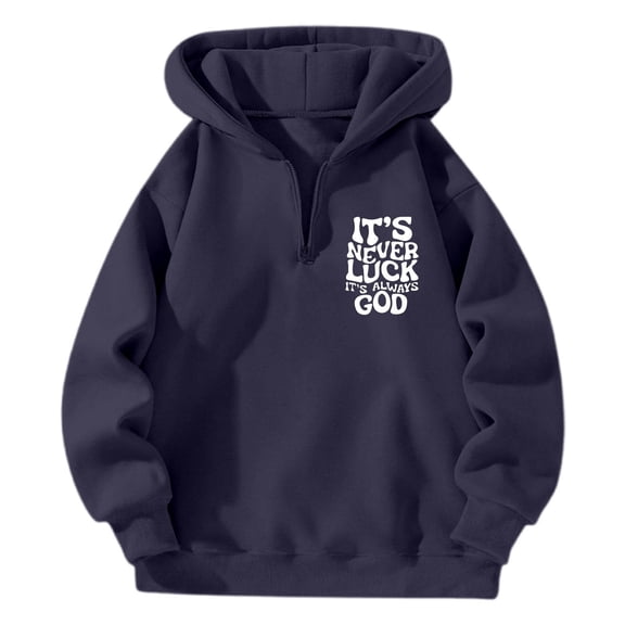 SIYUDAN Women s Hoodie Long Sleeve Hoodie Zip Up Hoodie Women Oversized Hoodies for Women Navy Crewneck Winter Essentials Trendy Women s Clothes