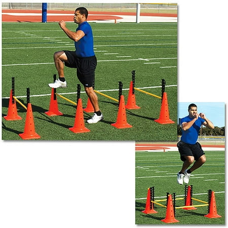 Adjustable Hurdle Cone Set