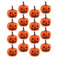 thumbnail image 2 of 16pcs Artificial Pumpkins Plastic Pumpkins Simulation Small Pumpkins for Halloween, 2 of 8