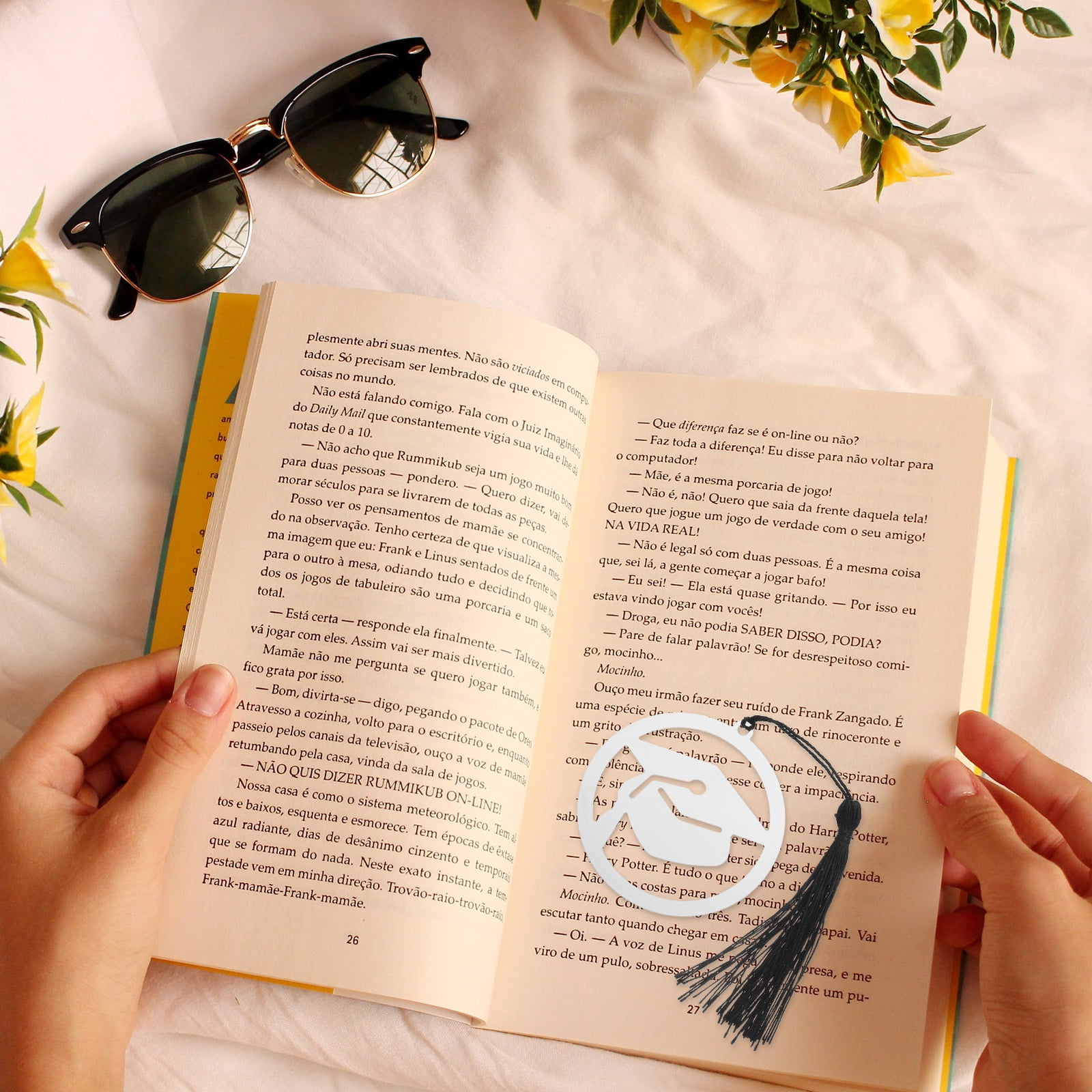 unbranded 10pcs Bookmarks Book Reading Page Markers Metal Bookmarks Graduation Presents