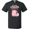 thumbnail image 3 of Inktastic Always Axolotl Questions Cute Curious Axolotl T-Shirt, 3 of 5
