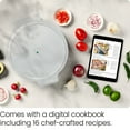 thumbnail image 4 of Chefman Everything Maker 12” Countertop Electric Pizza Oven - Concrete, New, 4 of 8