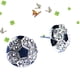 thumbnail image 4 of Pendientes de fútbol, elegantes pendientes de cristal, joyería para mujeres y niñas., 4 of 6