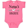 thumbnail image 3 of Inktastic Nana's Favorite- Heart Grandchild Boys or Girls Baby Bodysuit, 3 of 5
