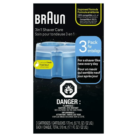 Cartouches de rechange Braun Clean & Renew CCR
