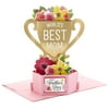 Hallmark Pop Up Mothers Day Card (Displayable World's Best Mom Trophy)