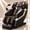 Black and Brown, variant on KZ-313 3D Heated Jade Stone Roller Massage Chair,Deep Zero Gravity,SL-Track,Heat,Backlit Touch Screen,Wireless Charger