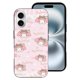 thumbnail image 2 of Funda Melody de TPU para iPhone 16: ultrafina, a prueba de golpes, antiamarilleo, resistente a arañazos, compatible con carga inalámbrica, agarre mejorado, estilo negro., 2 of 7