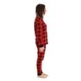 thumbnail image 3 of #FollowMe Matching Christmas Pajamas for Family & Couples  Festive Holiday Sleepwear (Womens-Buffalo Plaid, 1X), 3 of 4