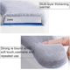 thumbnail image 5 of Toilet Seat Cover, 2pcs Memory Foam Toilet Seat Cover Washable Toilet Seat Cushion Toilet Heating Pad, 5 of 5