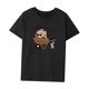 thumbnail image 3 of Camiseta para mujer con cuello redondo, ropa deportiva para mujer, camiseta básica para viajes, regalo para mujer M, 3 of 7