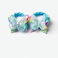 thumbnail image 4 of 2000s Hair Scrunchies Sequined Butterfly Hair Tie Scrunchy Elastic Hairpieces Hair Rope Lady Hair Decoration, 4 of 9