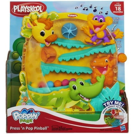 Playskool Poppin' Park Press 'n Pop Pinball Toy