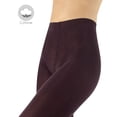 thumbnail image 2 of Cotton Tights | Soft & Warm Winter Pantyhose | 100 Den | S M L Xl | Made In Italy | (S/M, Wine), 2 of 4