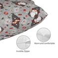 thumbnail image 5 of Cauagu Halloween Gnome Print Pillow Covers with Envelope Closure,1PC Pillow Cases Decorative Pillow Case for Bed & Couch, Pillows Not Included-16"x24", 5 of 6