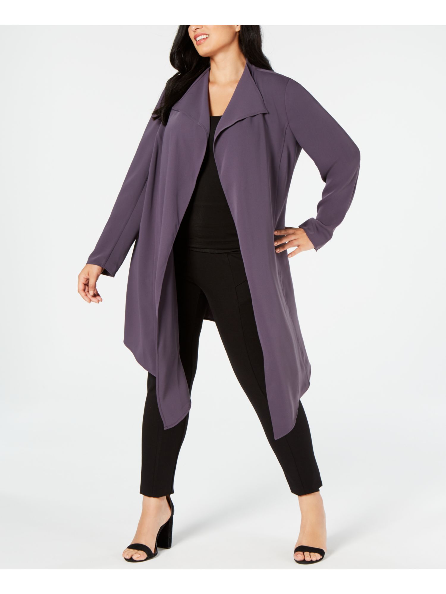 anne klein long cardigan