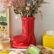 thumbnail image 3 of Red Shoe-Shaped Vase Valentine'S Gift Home Holiday Table Decoration, 3 of 5