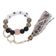 thumbnail image 2 of Pulsera de Abalorios Llavero Cadena Llavero de Silicona Pulsera para Uso Diario ANGGREK  Otros, 2 of 8