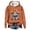 Orange, variant on Highland Cow Sweatshirts for Women Cute Loose Hoodies Highland Cow Print Sweatshirt Color: Pink Size: M