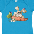 thumbnail image 4 of Inktastic Ladybugs and Bunny Rabbit with Carrot Boys Baby Bodysuit, 4 of 5