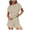 Brown, variant on Mnuaqn Two Piece Sets for Women Summer Lounge Short Sets Cap Sleeve Crew Neck Sweatsuit with Pocket XS-2XL Pink for Size XL