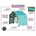 thumbnail image 2 of Life is Good 2 x 4 x 3 ft Teal Blue You Had Me At Woof Pop-Up Dog Shade, 2 of 9