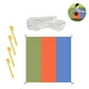 thumbnail image 5 of Rectángulo Impermeable Parasol Tela Oxford Playa Al Aire Libre Refugio Para El Sol Manta De Picnic Ligero Camping Rainfly Refugio Colores Surtidos Advancent HA026603-01, 5 of 7